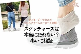 【旅靴探し】「スケッチャーズ」は本当に疲れない？ ハンズフリースニーカーをLDKが比較