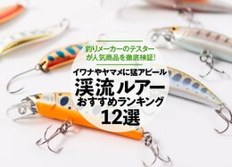 渓流ルアーのおすすめランキング12選。人気製品を釣りメーカーのテスターが徹底比較