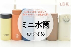 【2023年】ミニ水筒のおすすめ6選。LDKが200〜250mlの飲みきりサイズを比較！