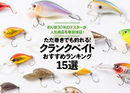 クランクベイトのおすすめランキング15選。釣りメーカーのテスターが人気商品を徹底比較