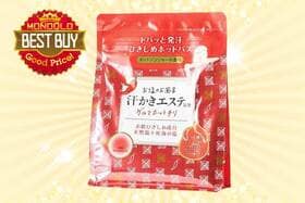 【年間グッドプライス】発汗する入浴剤のおすすめはマックス「汗かきエステ気分」たった5分の足浴でも汗が!(MONOQLO)