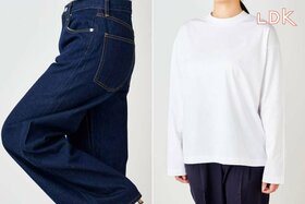 無印良品の新作Tシャツ、デニムは買って損ナシ？ 高見えするおすすめを発見【LDK】