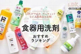 食器用洗剤のおすすめランキング13選。LDKが油汚れに強い&手に優しい人気商品を比較