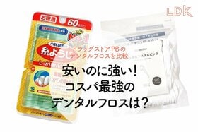 【糸ようじと比較】ドラストの格安デンタルフロス、使いやすい&コスパ最強を発見【LDK】