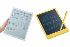 仕事効率がアップ！ プロ愛用の電子メモパッドと電子ペーパータブレットがおすすめのイメージ