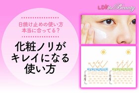 【日焼け止めホントの話】都市伝説にだまされないで！ 日焼け止めはもっと手軽に使ってOK（LDK）