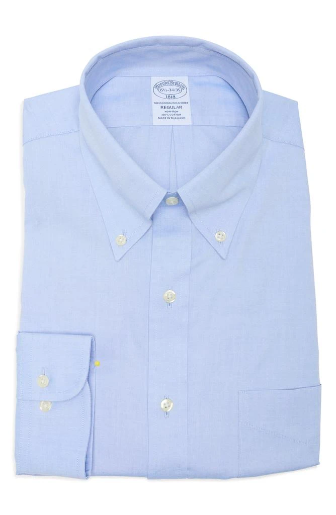 商品Brooks Brothers|Regular Fit Stretch Button-Down Oxford Shirt,价格¥380,第3张图片详细描述