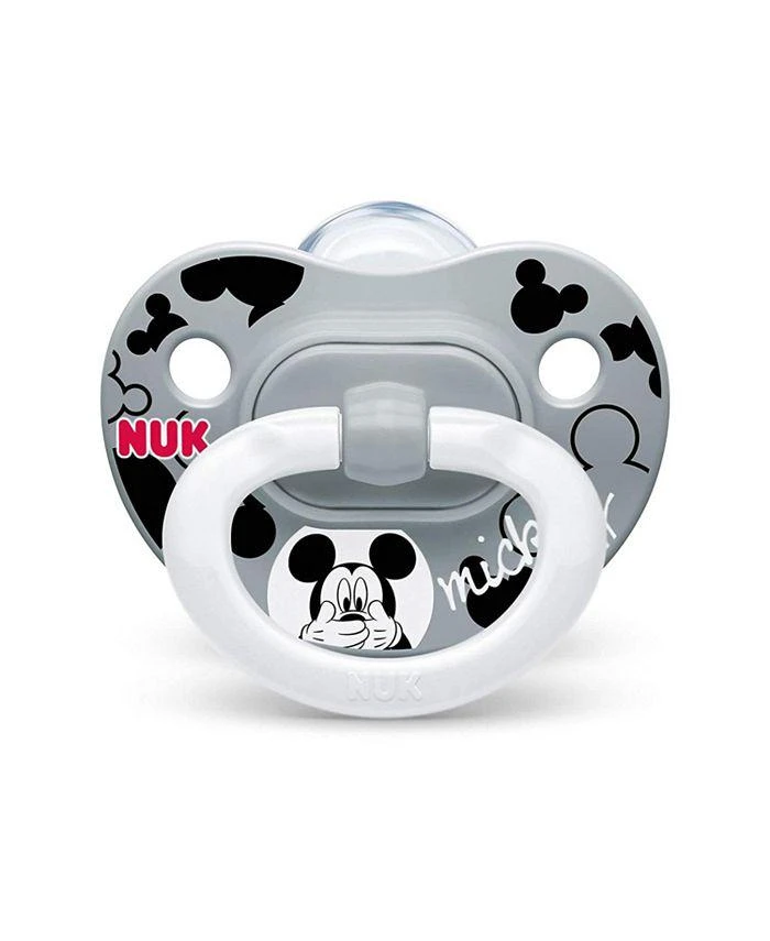 商品NUK|Mickey Mouse Orthodontic Pacifiers, 2 Pack,价格¥112,第2张图片详细描述