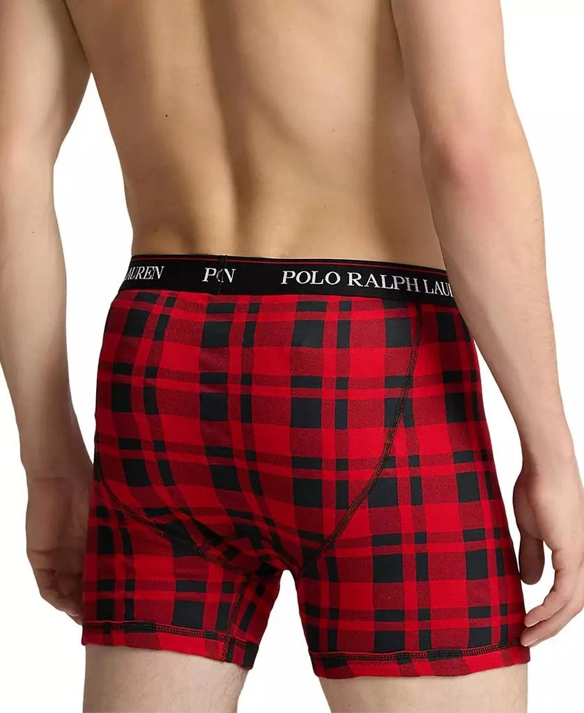 商品Ralph Lauren|Men's 5+1 Free Bonus Classic Fit Cotton Boxer Briefs,价格¥381,第3张图片详细描述