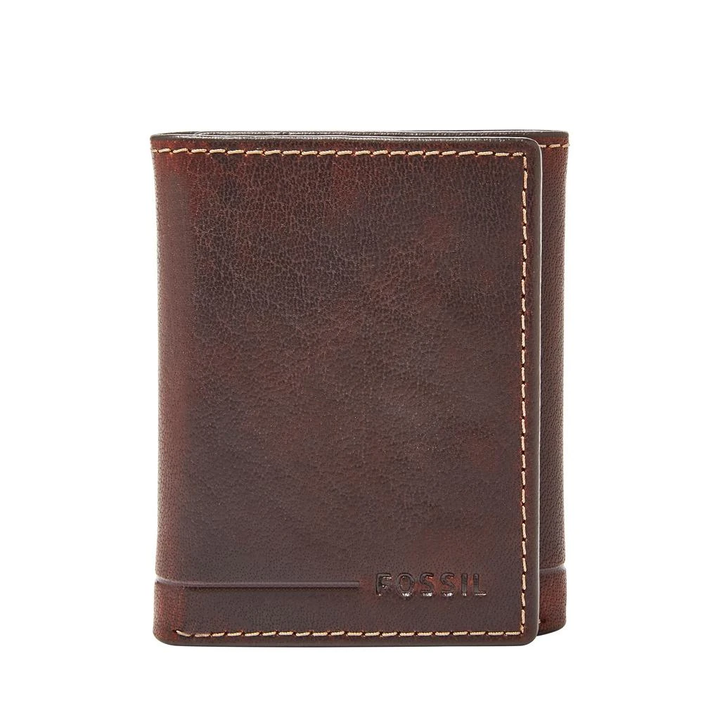 商品Fossil|Men's Allen RFID Leather Trifold,价格¥161,第1张图片