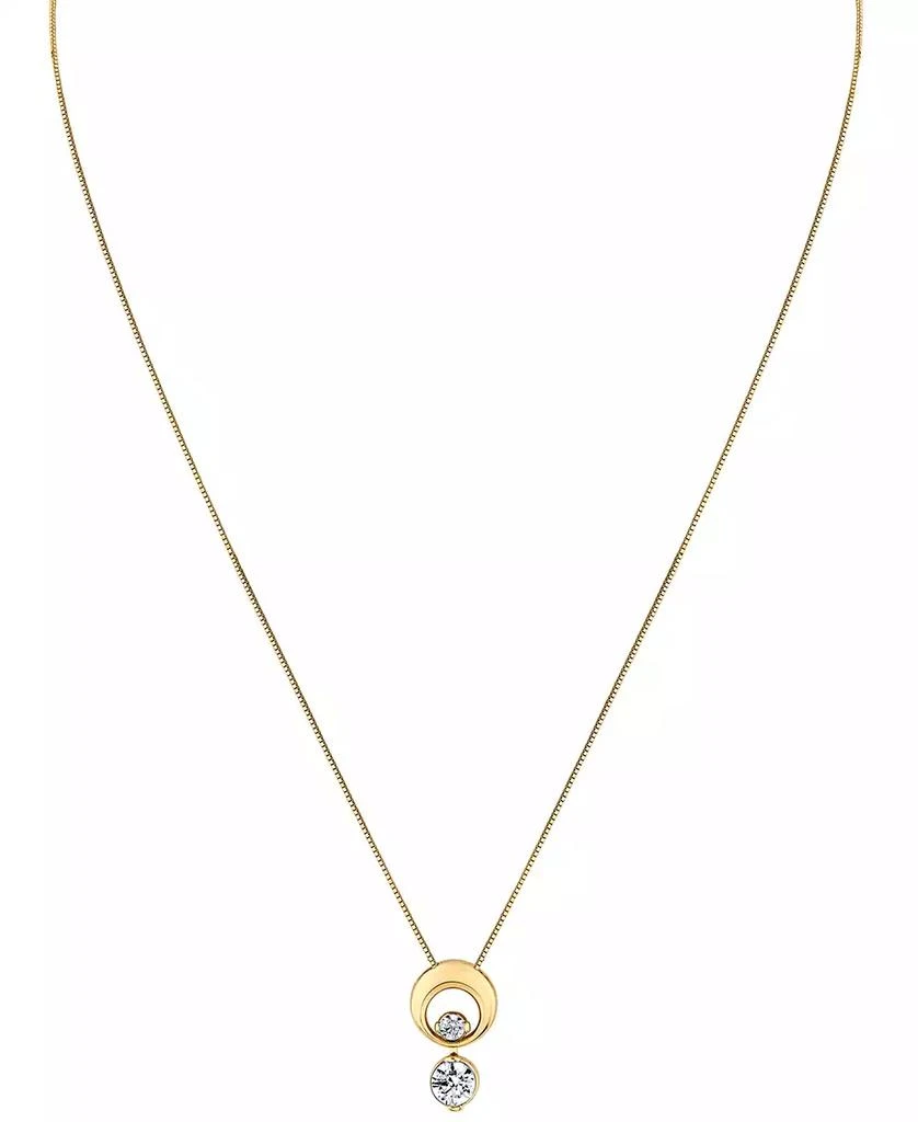 商品Sirena|Diamond 18" Pendant Necklace (1/2 ct. t.w.) in 14k Yellow Gold,价格¥26731,第3张图片详细描述