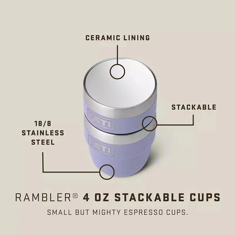 YETI 4 oz. Rambler Stackable Espresso Cups 商品