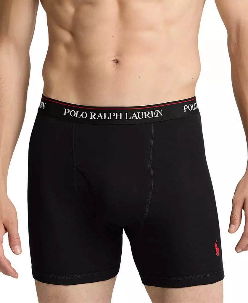 商品Ralph Lauren|Men's 5+1 Free Bonus Classic Fit Cotton Boxer Briefs,价格¥381,第5张图片详细描述