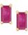 颜色: Ruby Red, Macy's | Tanzanite Stud Earrings (1/2 ct. t.w.) in 14k Gold (Also in Emerald, Ruby & Sapphire)