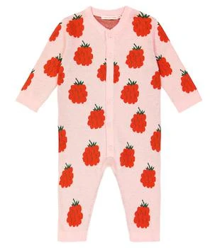 Tinycottons | 婴幼儿 — Raspberries棉质与羊毛连身衣,商家MyTheresa CN,价格¥539