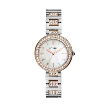 Fossil | Women's Karli Three-Hand, Stainless Steel Watch,商家Premium Outlets,价格¥374