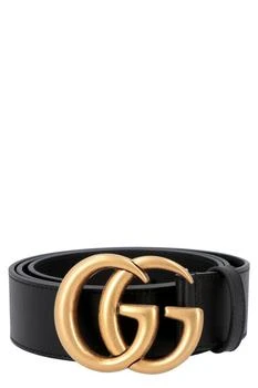 Gucci | Gucci Gg Buckle Leather Belt,商家Baltini,价格¥3748