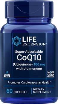 Life Extension | 辅酶q10软胶囊60粒加强版,商家Life Extension,价格¥174