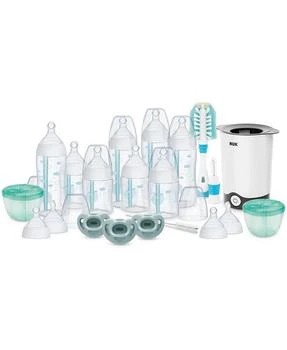 NUK | Smooth Flow Pro Anti-Colic Baby Bottle, Bottle Warmer and Accessories Gift Set, 20 Pieces,商家Bloomingdale's,价格¥744