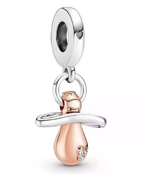 PANDORA | Cubic Zirconia Baby Pacifier Dangle Charm,商家Macy's,价格¥419