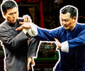 Donnie Yen und Wu Yue in Ip Man 4: The Finale