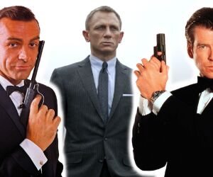 James Bond 007, Sean Connery, Daniel Craig, Pierce Brosnan