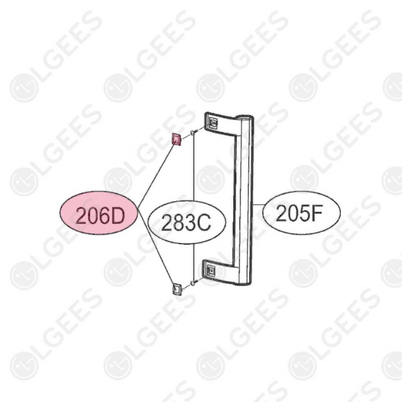 Embellecedor de tirador MBL65977901