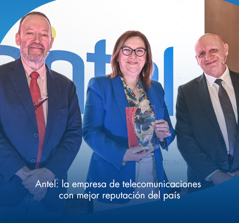 Banner ilustrativo sobre Antel: la empresa de telecomunicaciones con mejor reputación del país