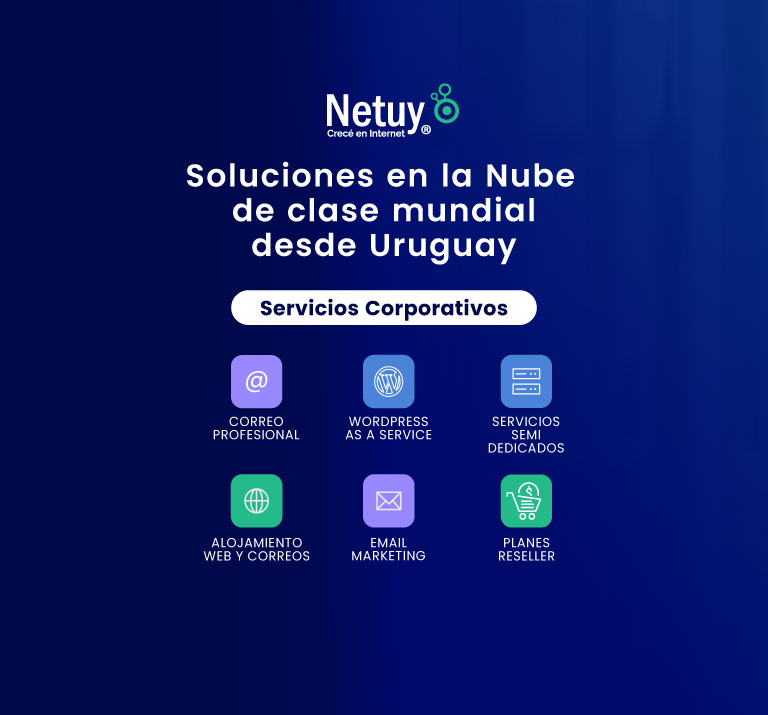 Banner ilustrativo sobre NetUy