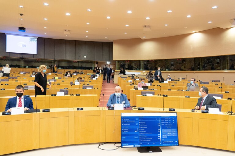 Foto 31: 2nd Western Balkans speakers' Summit - AFET Committee in association with the EP Standing delegations for the Western Balkans, with the Speakers of the Western Balkans parliaments