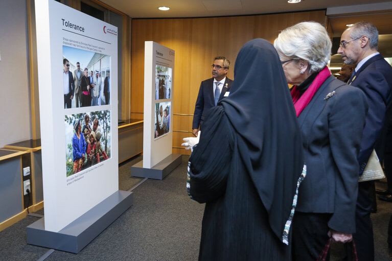 Exhibition from humanitarian aid to stabilization