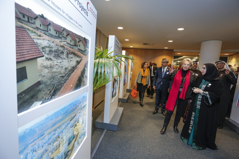 Exhibition from humanitarian aid to stabilization