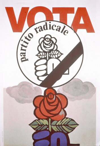 Nuotrauka 9: Propaganda posters for the European election of June 17, 1984