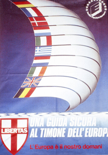 Nuotrauka 8: Propaganda posters for the European election of June 17, 1984