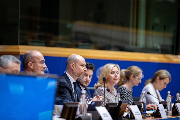 Photo 18 : AFET - Delegation to the EU-Montenegro Stabilisation and Association Parliamentary Committee - Exchange of views on the formation of the new minority government in Montenegro and the way ahead