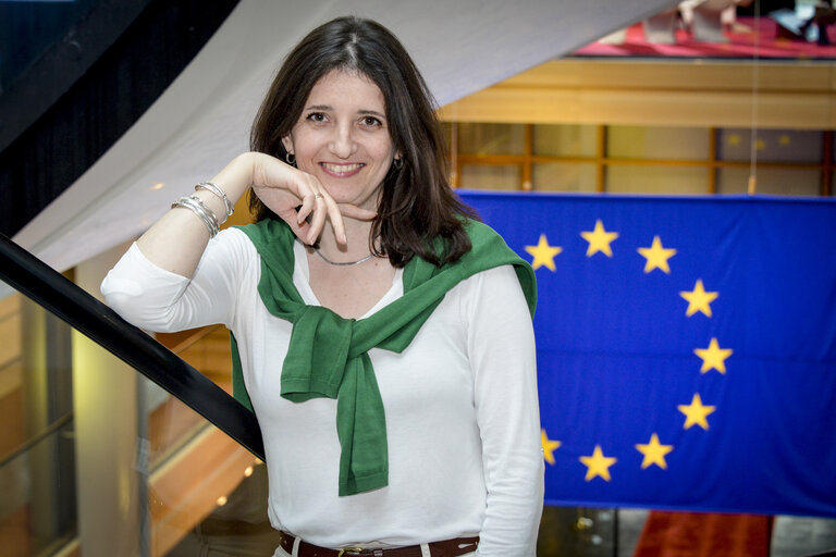 Jana ZITNANSKA in the European Parliament in Strasbourg