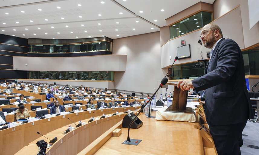 Martin SCHULZ - EP President closes of the ACP-EU Joint Parliamentary Assembly