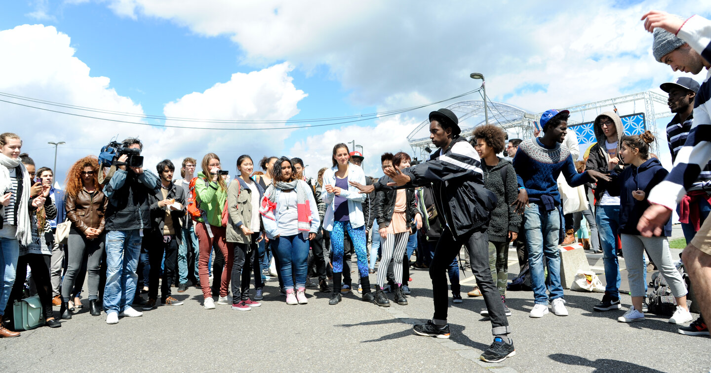 European Youth Event 2014 in Strasbourg Yo!Fest EYE  Circus performances