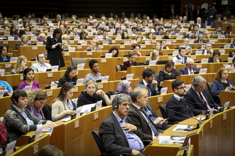 Nuotrauka 1: 70th anniversary of the Universal Declaration of Human Rights - EP Human Rights week - Opening Conference - DEVE- INTA- Opening