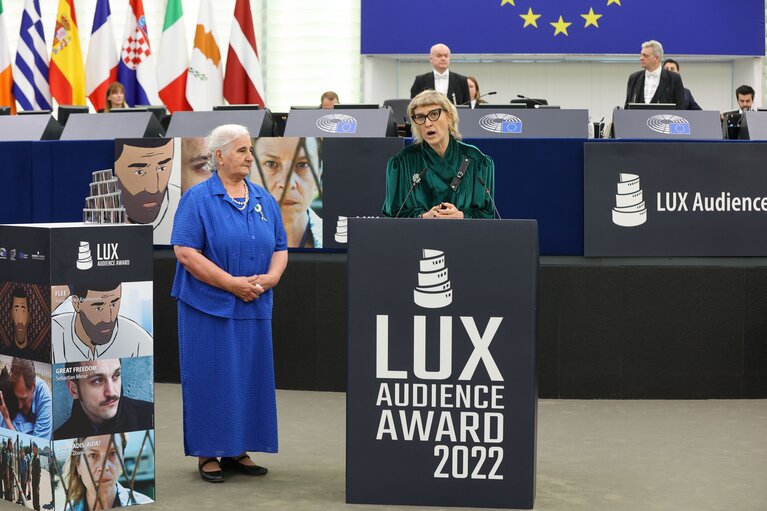 EP Plenary session - Ceremony of the Lux Audience Award