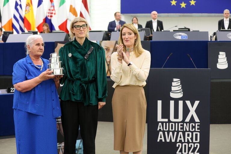 EP Plenary session - Ceremony of the Lux Audience Award