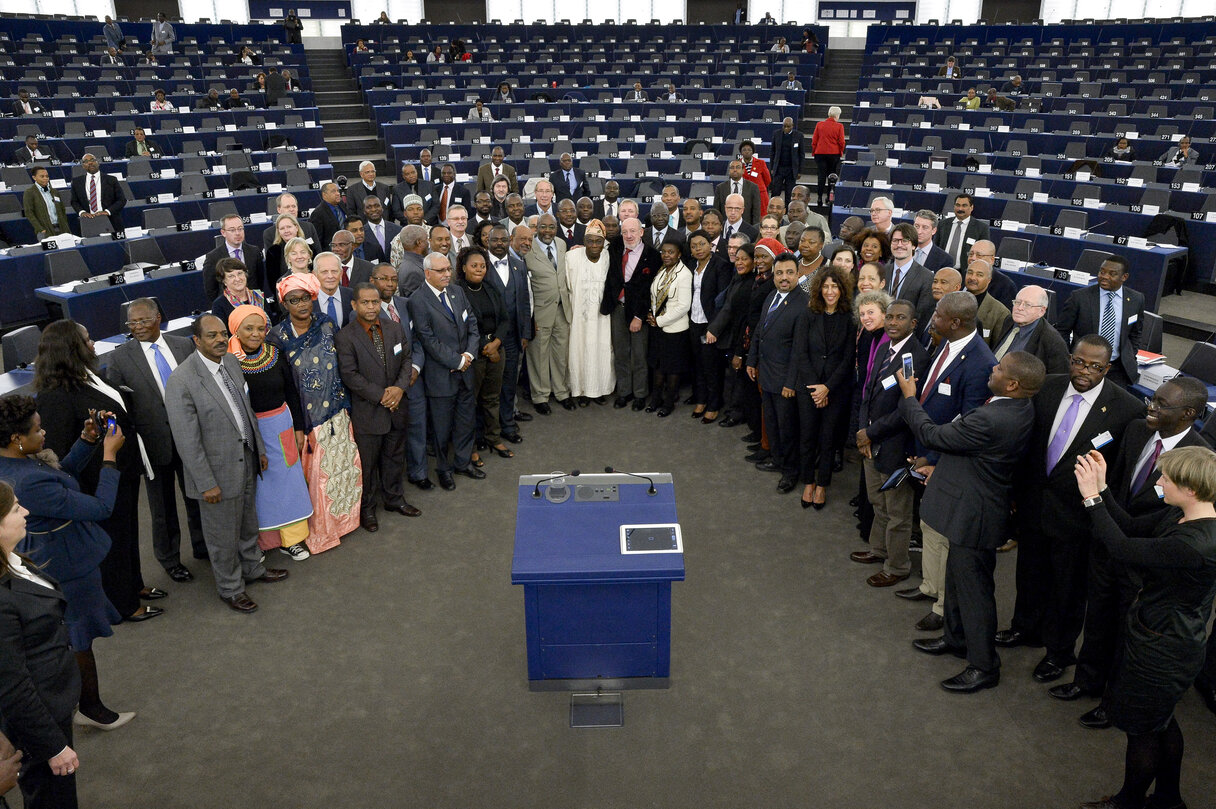 28th ACP-EU Joint Parliamentary assembly in Strasbourg  Family photo