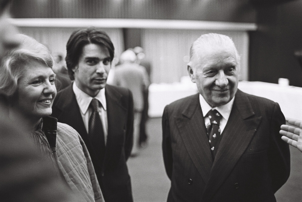 Reception in Strasbourg in March 1978