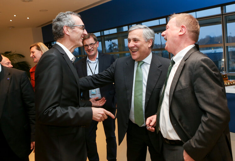 Antonio TAJANI - EP President delivers a welcome speech at the SME Circle meeting