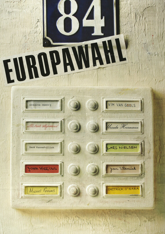 Poster for the European election 1984 in Germany