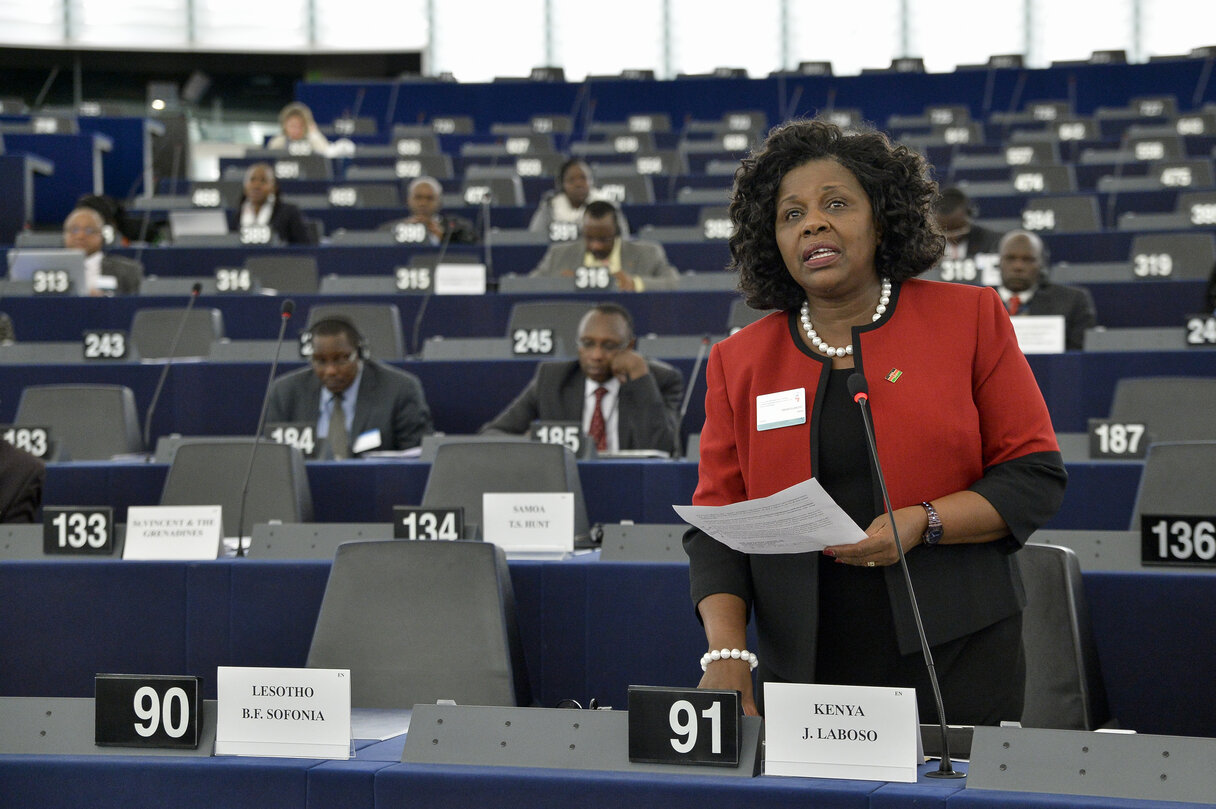 28th ACP-EU Joint Parliamentary assembly in Strasbourg  Keynote debate ' Yes! Africa can live up to its ambitions '