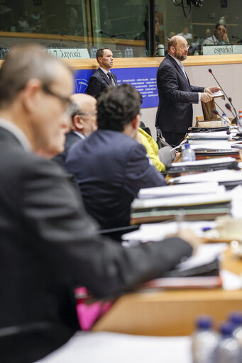 Martin SCHULZ - EP President closes of the ACP-EU Joint Parliamentary Assembly