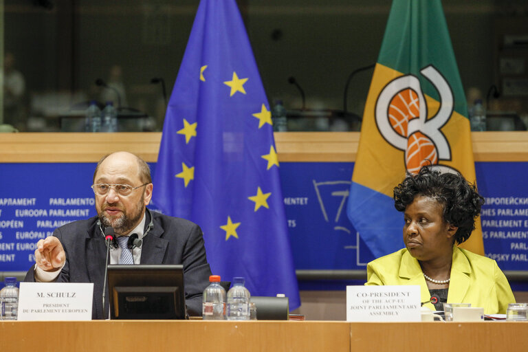 Martin SCHULZ - EP President closes of the ACP-EU Joint Parliamentary Assembly