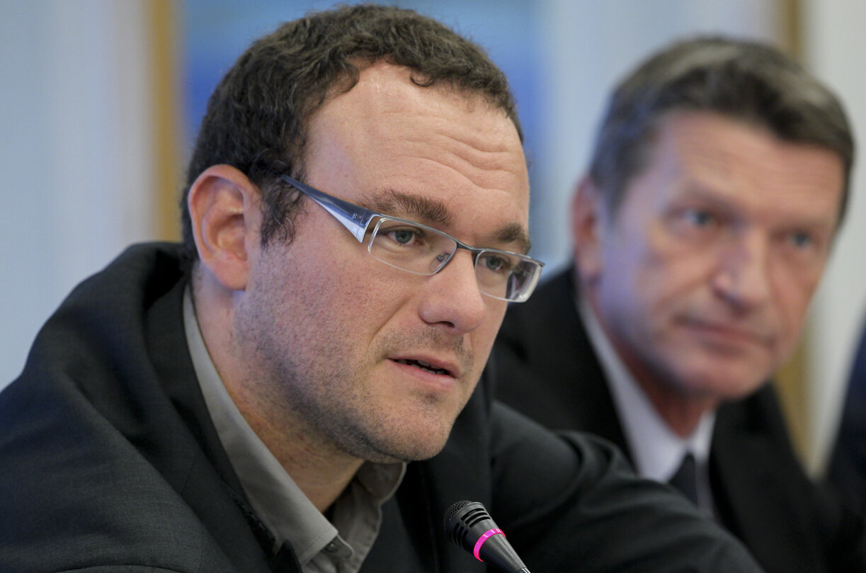 Meeting of the Youth Intergroup presided by MEP Damien Abad in Strasbourg