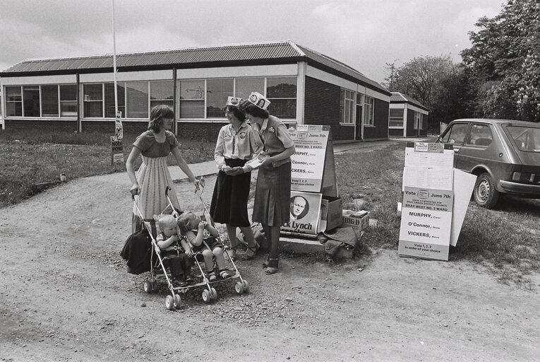 Voting in the direct elections Bray Urban district council, CO Wicklow